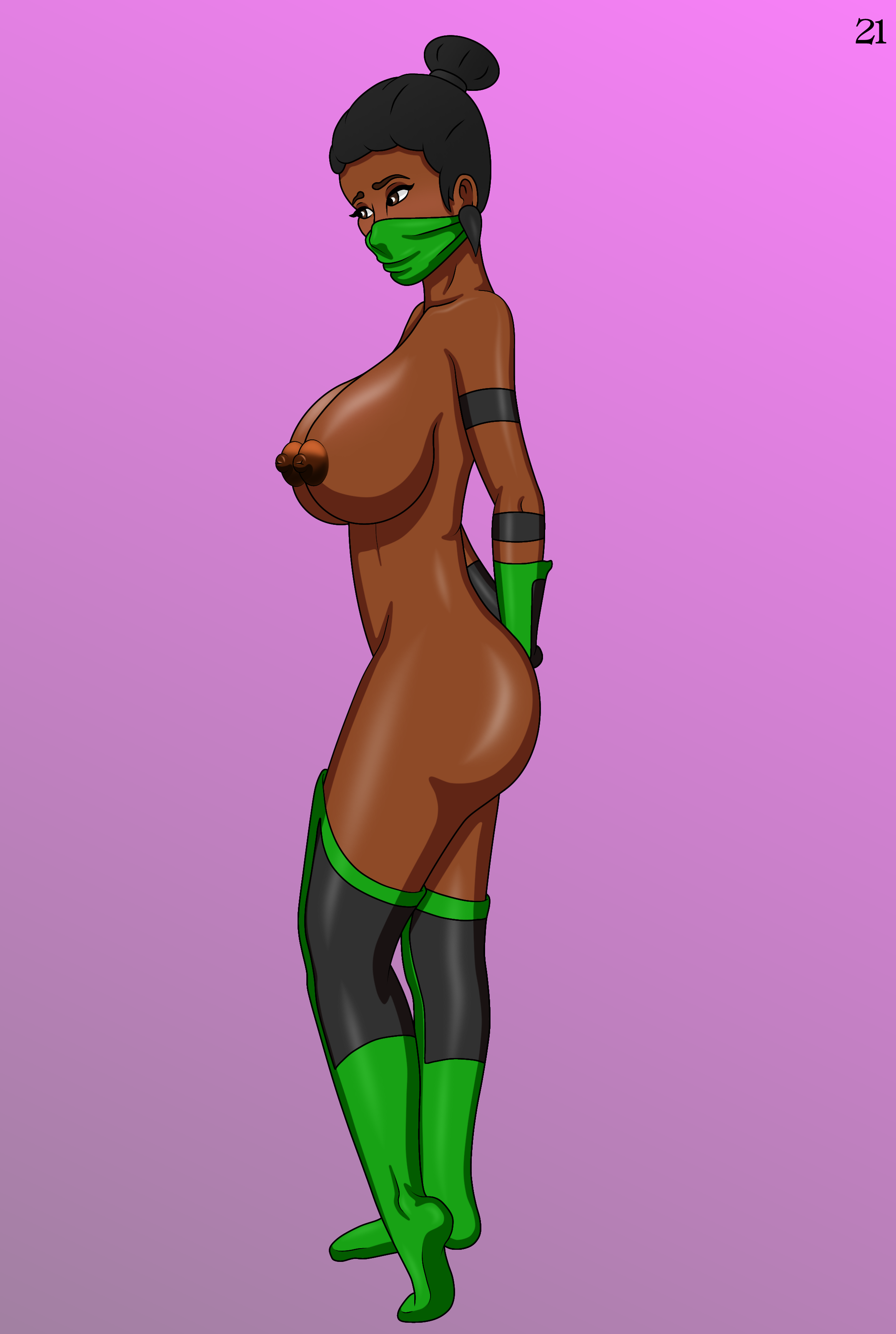 Jade (Mortal Kombat) Rule 34 Image