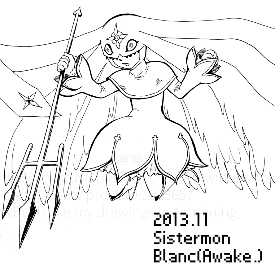 Sistermon Blanc (Awaken) Rule 34 Image