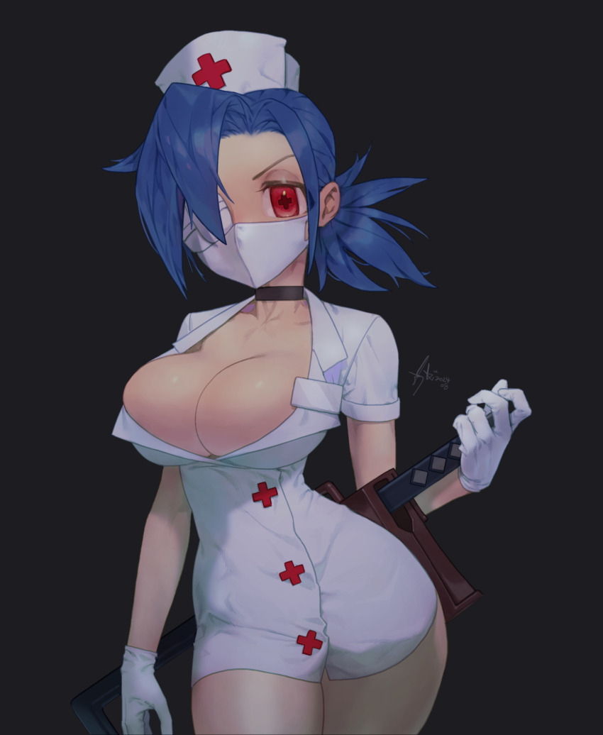 Valentine (Skullgirls) Rule 34 Image