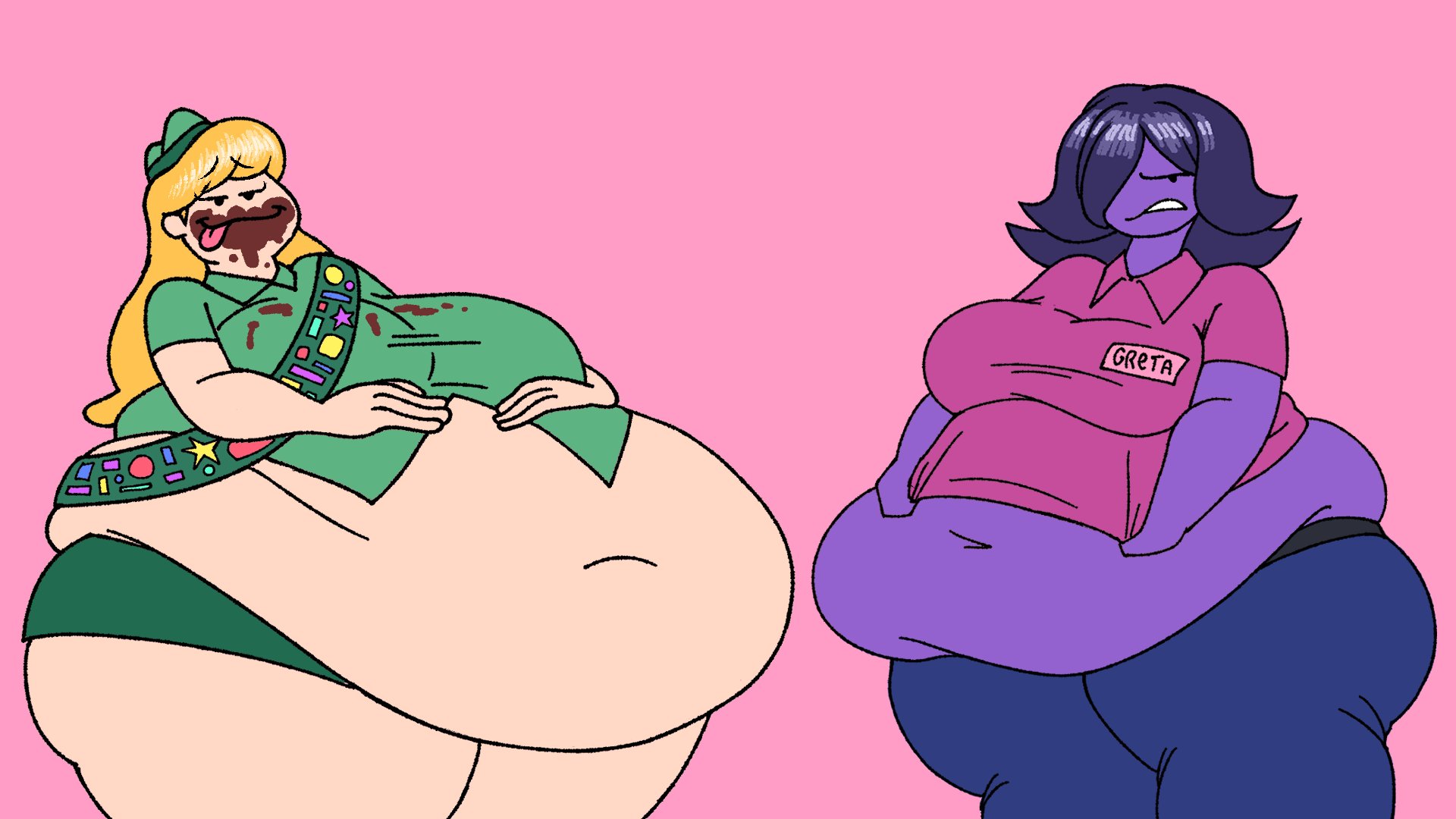 Gretta (Solitaryscribbles) Rule 34 Image