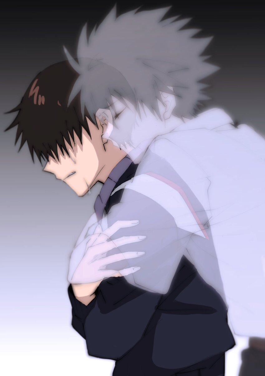Ikari Shinji (Nagisa Kaworu) Rule 34 Image