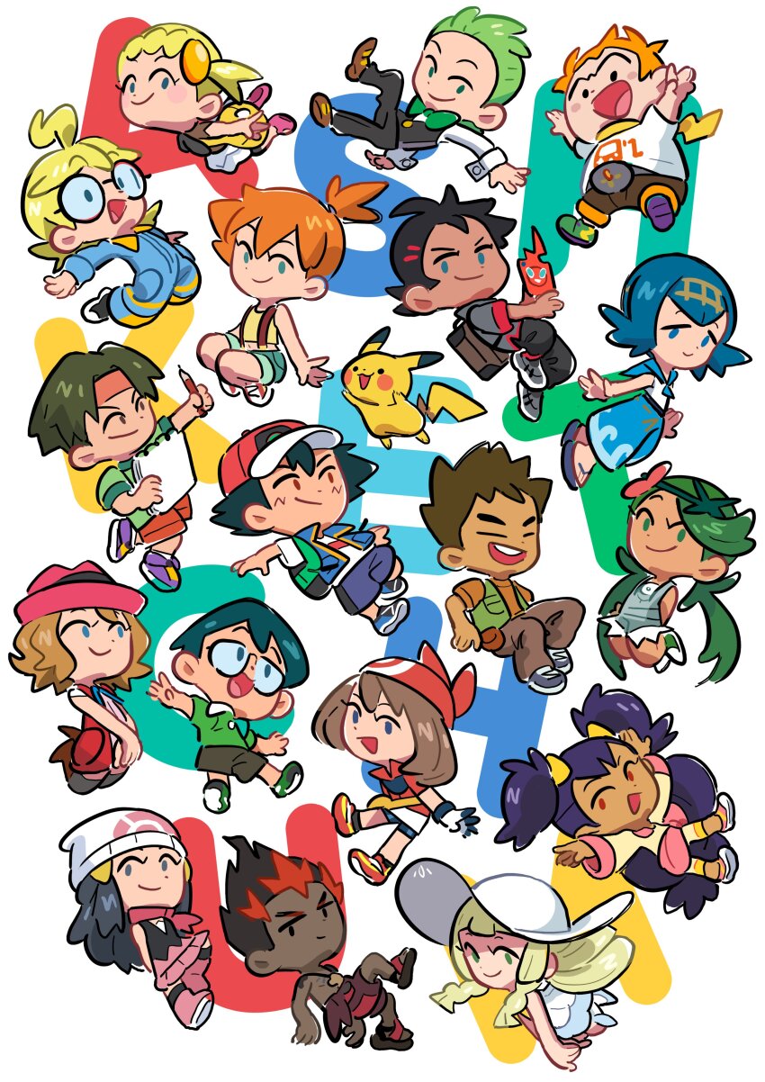 Ash Ketchum (Clemont (Pokemon)) Rule 34 Image