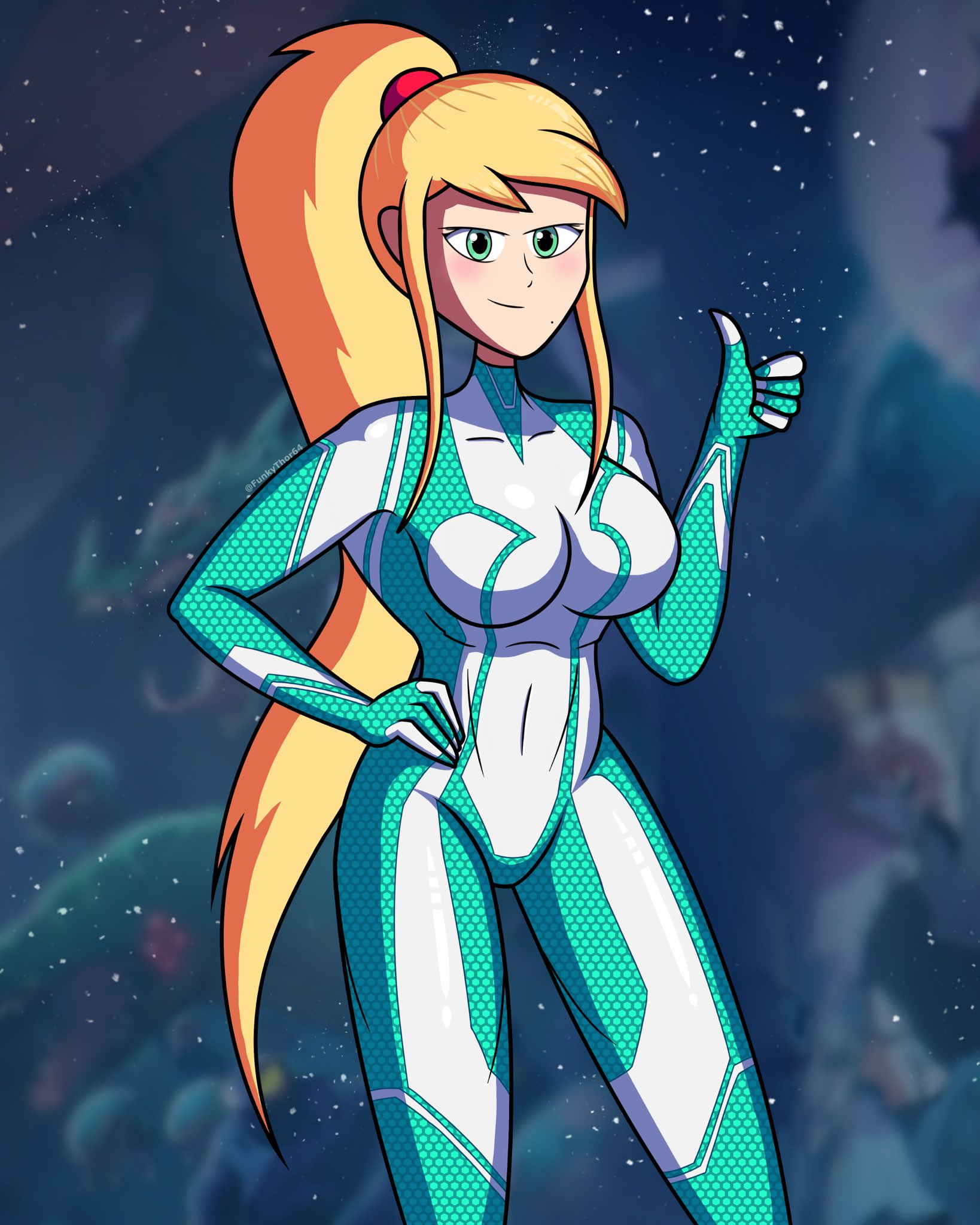 Samus Aran (Metroid) Rule 34 Image