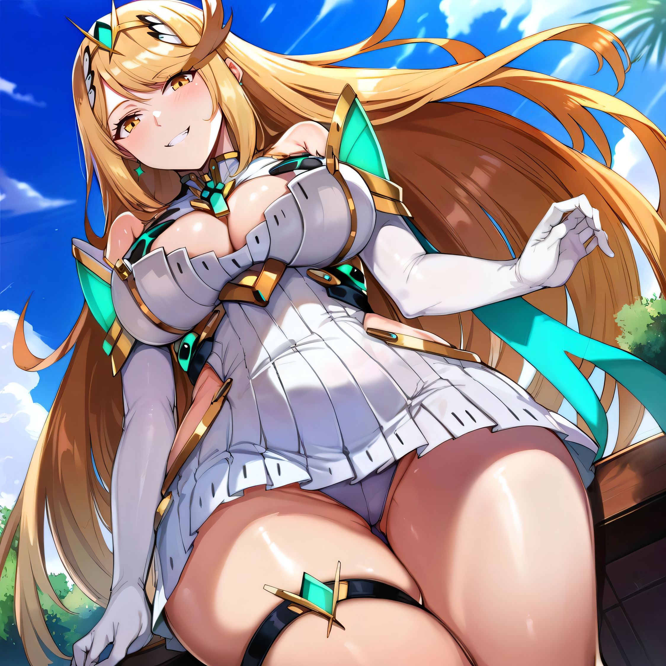 Mythra (Xenoblade Chronicles 2) Rule 34 Image