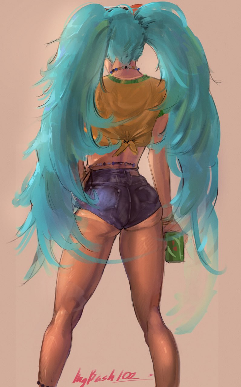 Brazilian Miku (Vocaloid) Rule 34 Image