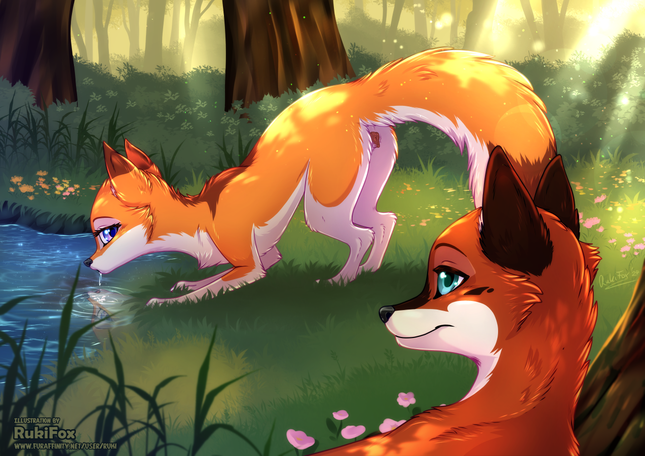 Riki (Rukifox) Rule 34 Image