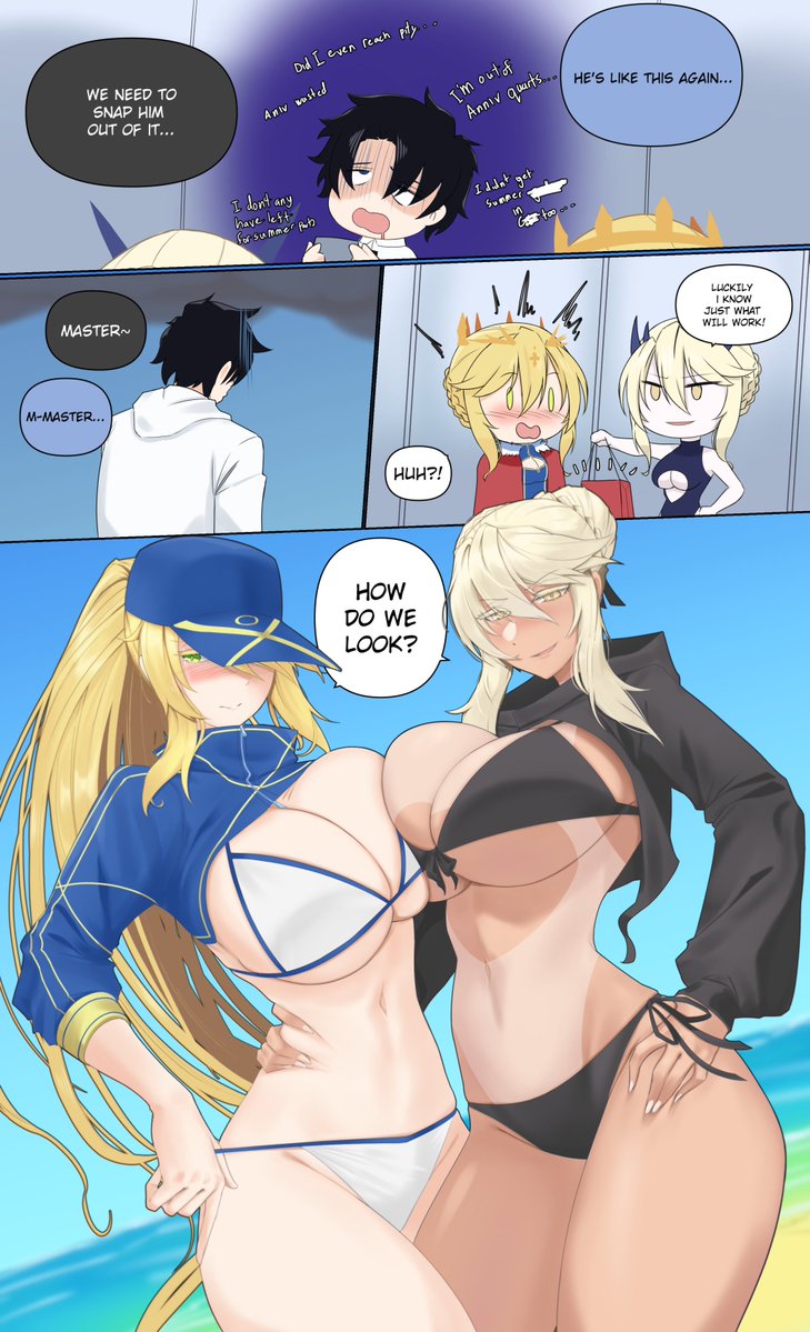 Artoria Pendragon (Fate) Rule 34 Image