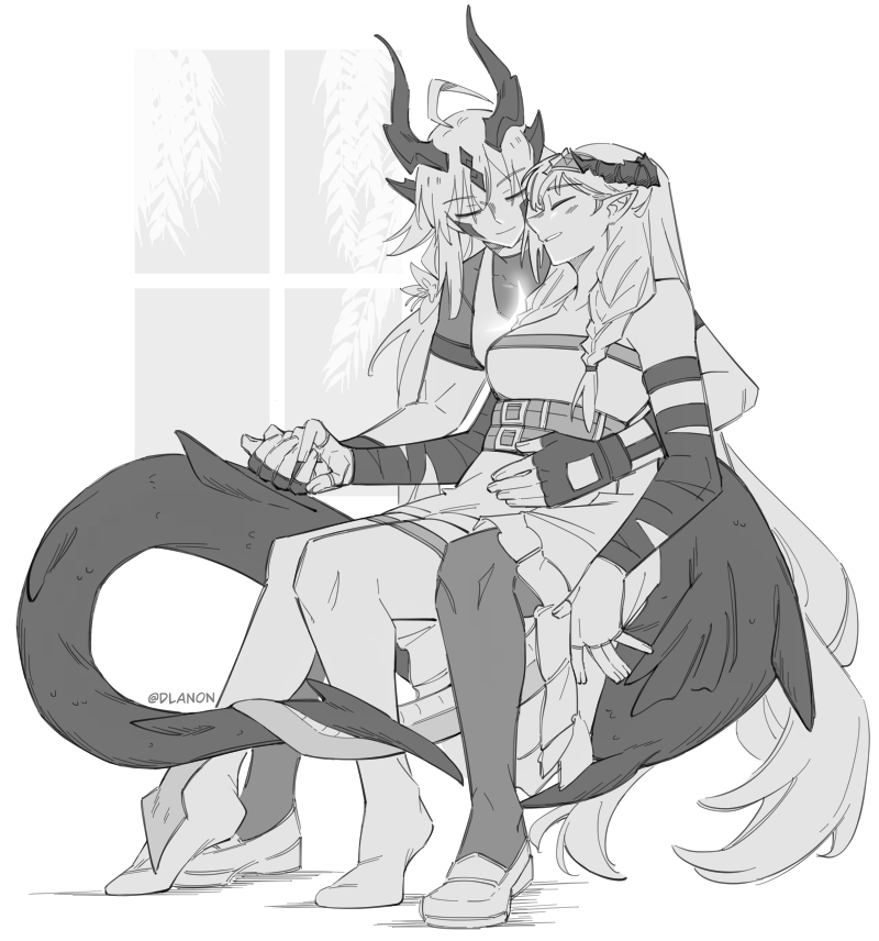 Necrass (Arknights) Rule 34 Image