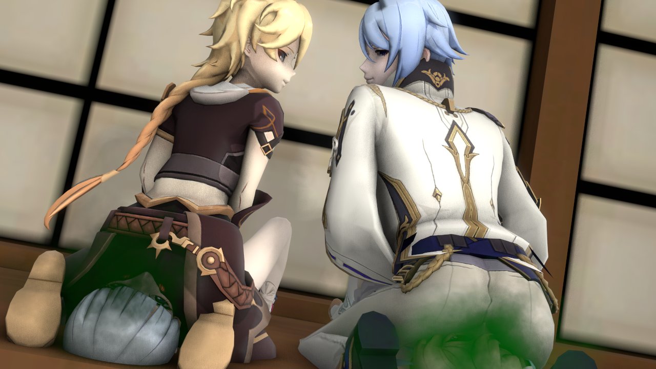 Aether (Genshin Impact) Rule 34 Image