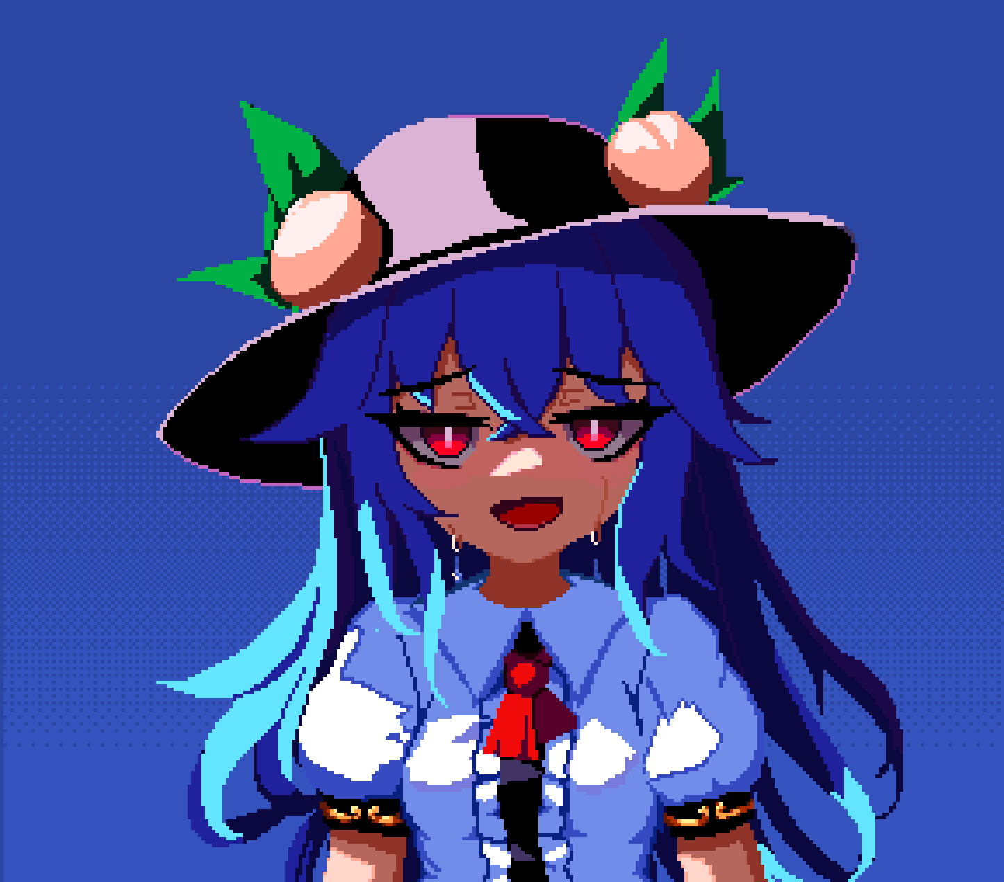 Hinanawi Tenshi (Touhou) Rule 34 Image