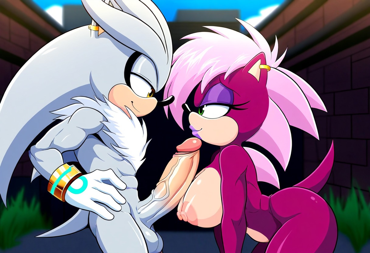 Silver The Hedgehog (Sonic (Series)) Rule 34 Image