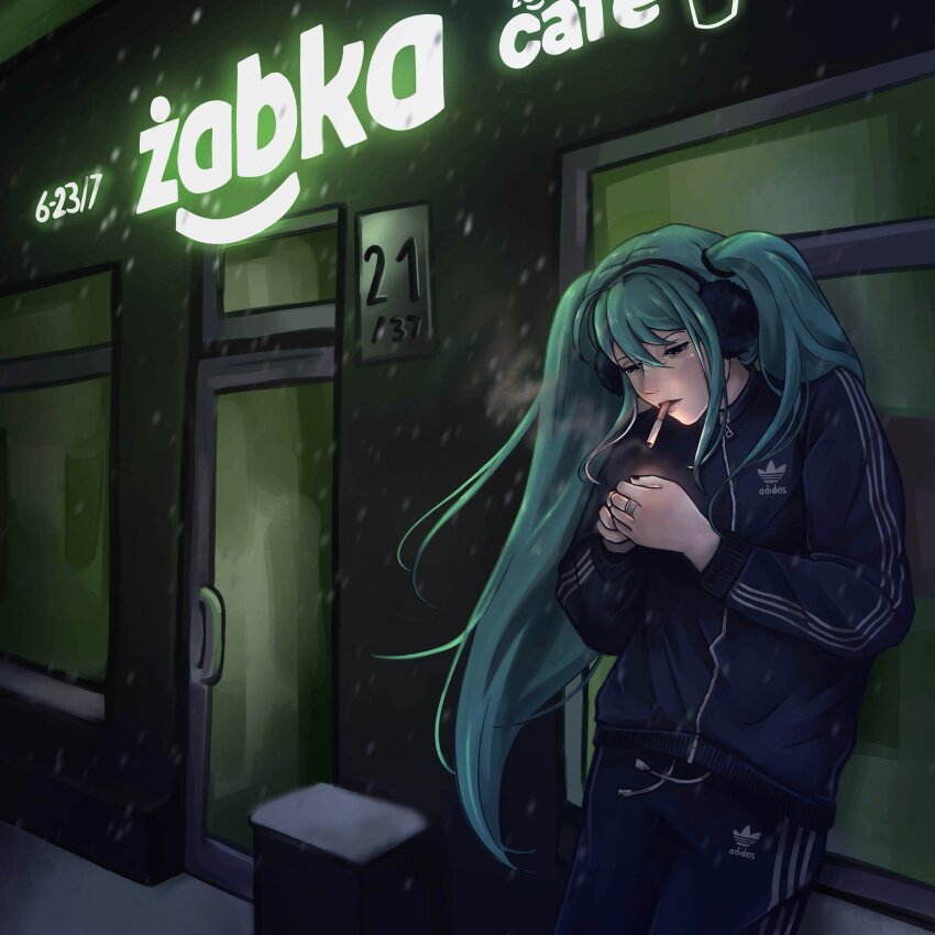Hatsune Miku (Adidas) Rule 34 Image