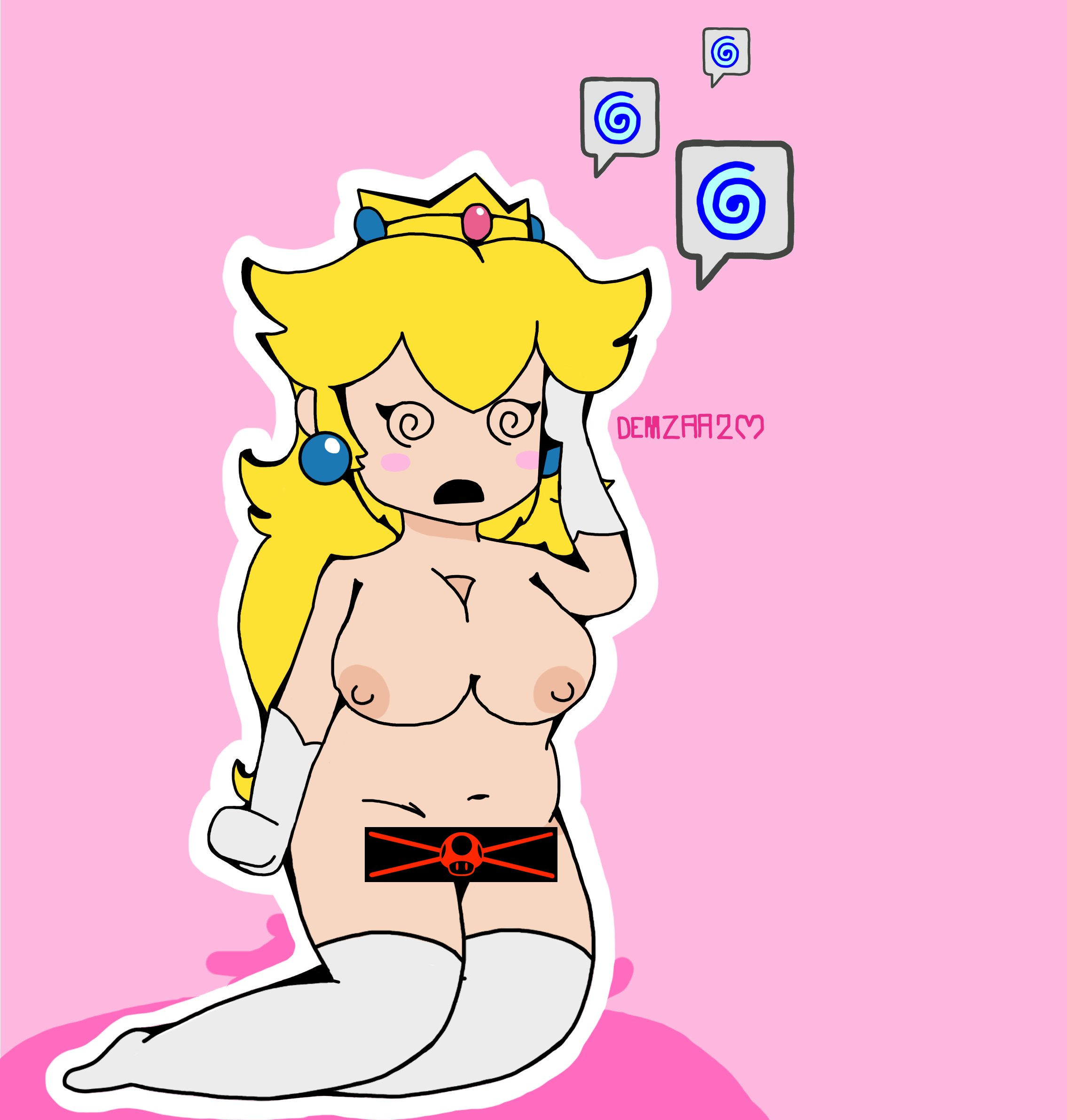 Paper Peach (Mario (Series)) Rule 34 Image