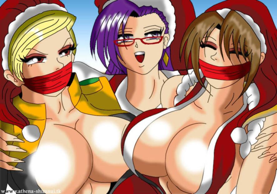 Athena Asamiya (Christmas) Rule 34 Image