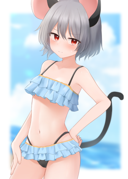 Nazrin (Touhou) Rule 34 Image