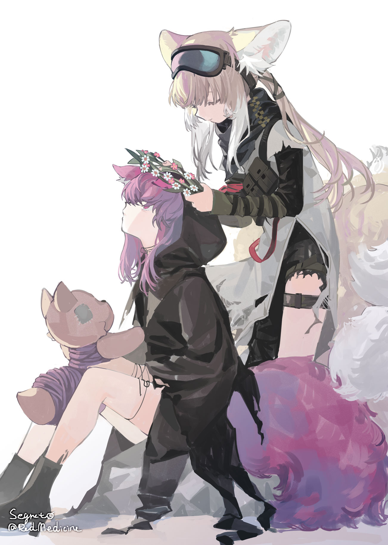 Suzuran (Arknights) Rule 34 Image
