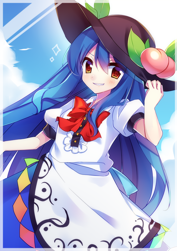 Hinanawi Tenshi (Touhou) Rule 34 Image