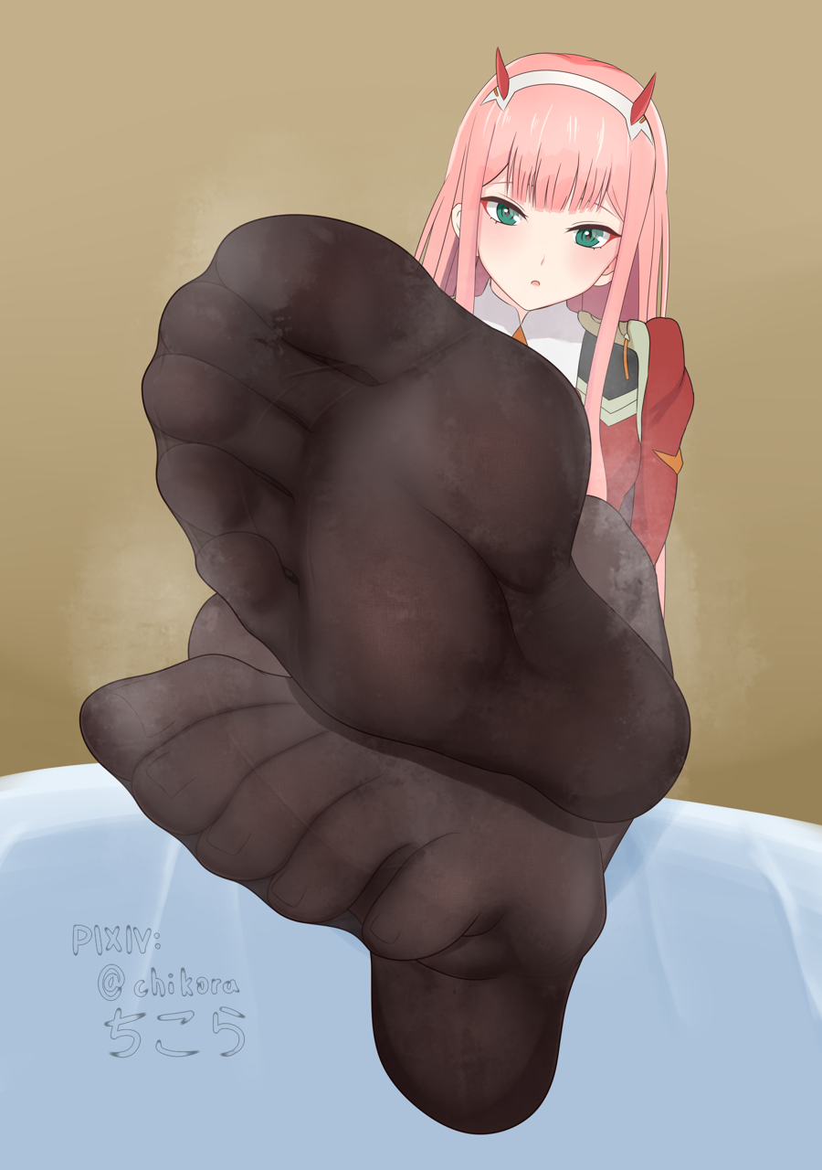 Zero Two (Darling In The Franxx) Rule 34 Image