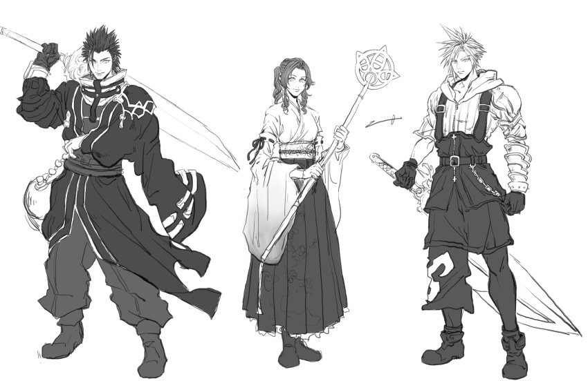 Aerith Gainsborough (Auron) Rule 34 Image
