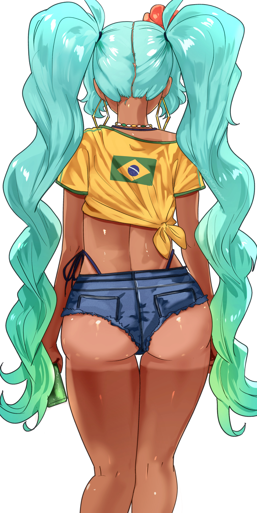 Brazilian Miku (Vocaloid) Rule 34 Image
