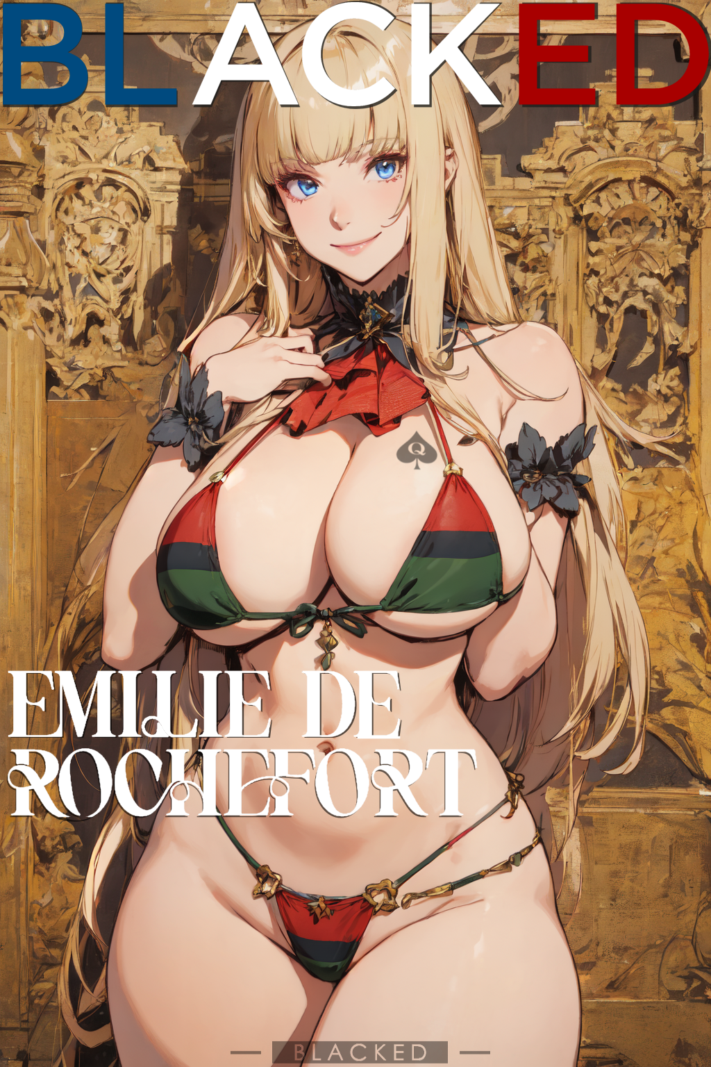 Emilie De Rochefort (Blacked) Rule 34 Image