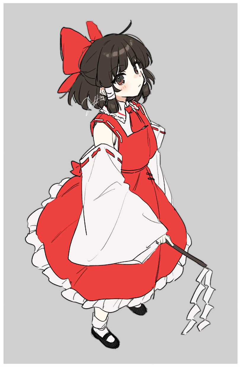 Hakurei Reimu (Embodiment Of Scarlet Devil) Rule 34 Image