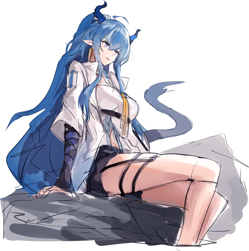 Ling (Arknights) Rule 34 Image