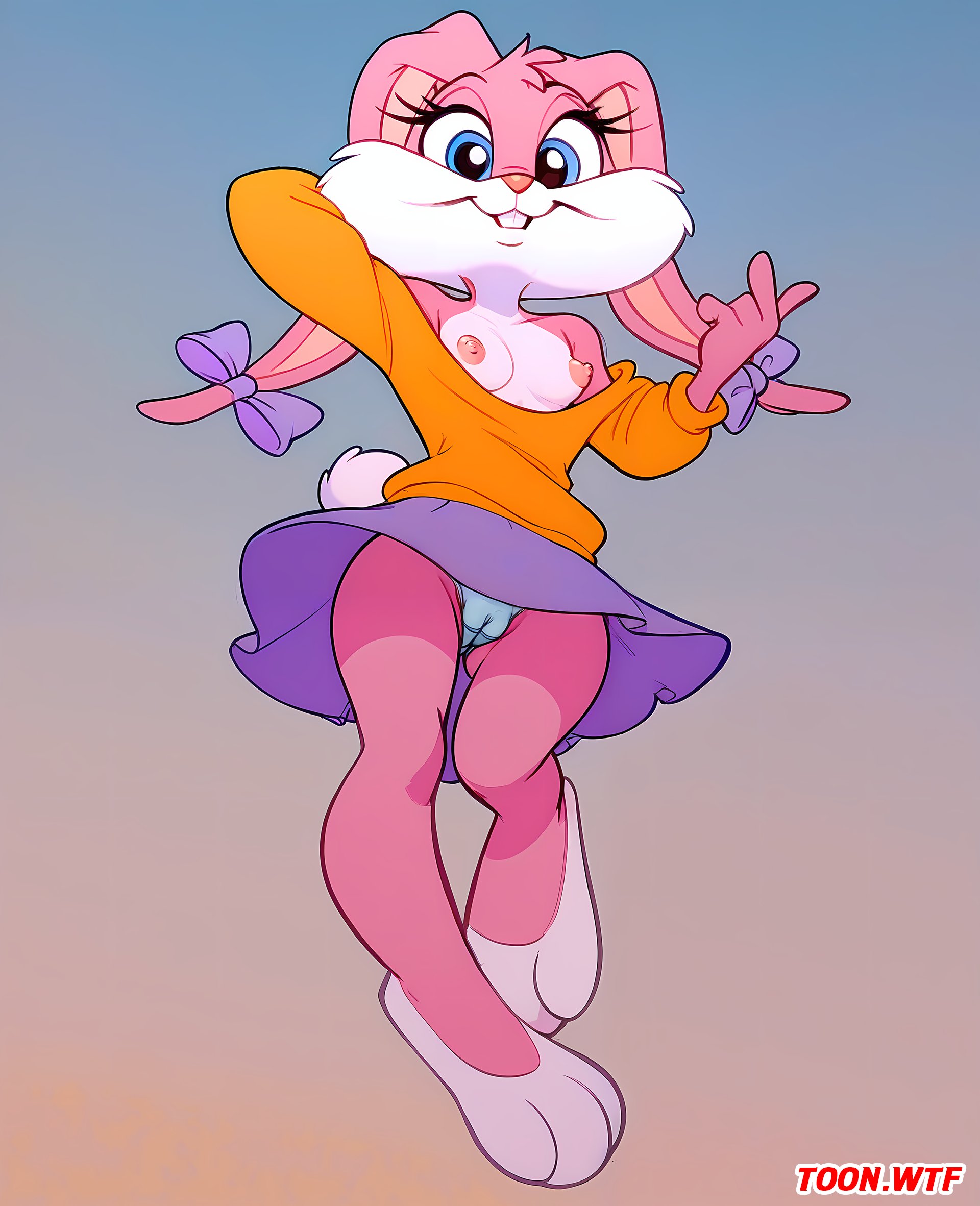 Babs Bunny (Tiny Toon Adventures) Rule 34 Image