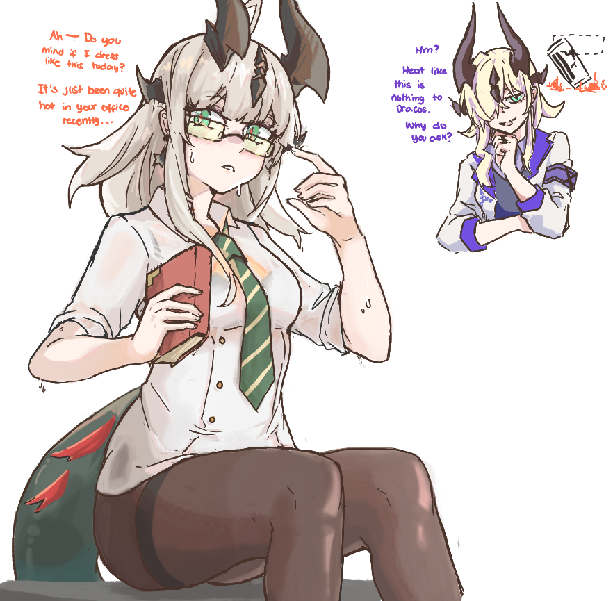 Necrass (Arknights) Rule 34 Image