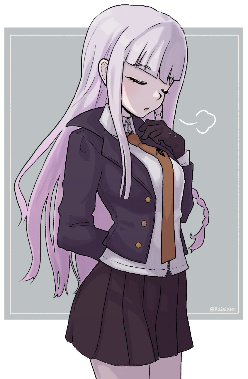 Kirigiri Kyoko (Danganronpa: Trigger Happy Havoc) Rule 34 Image
