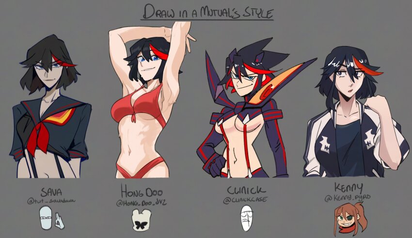 Matoi Ryuuko (Kill La Kill) Rule 34 Image
