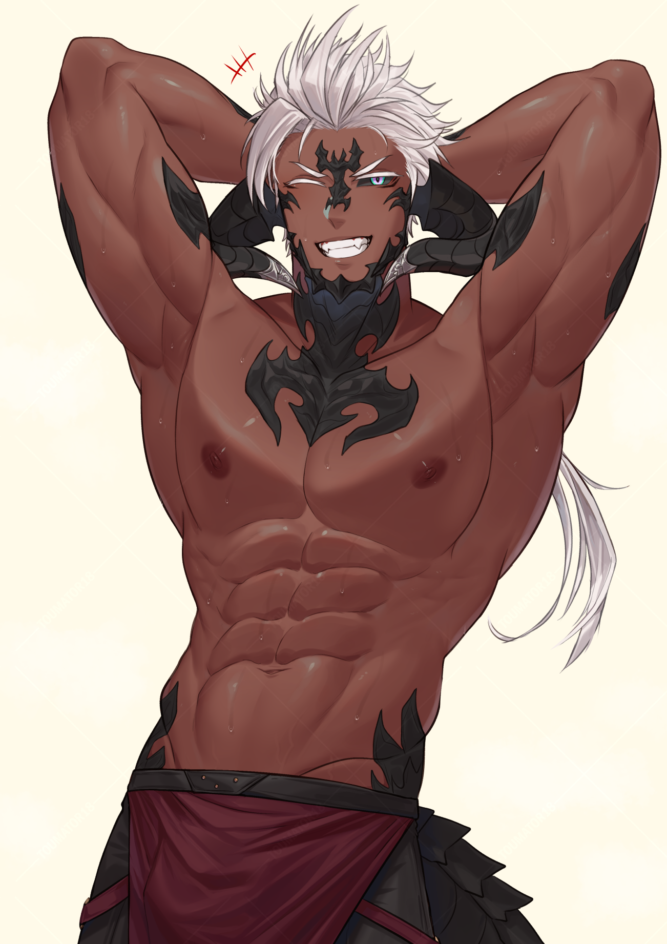 Au Ra (Final Fantasy) Rule 34 Image