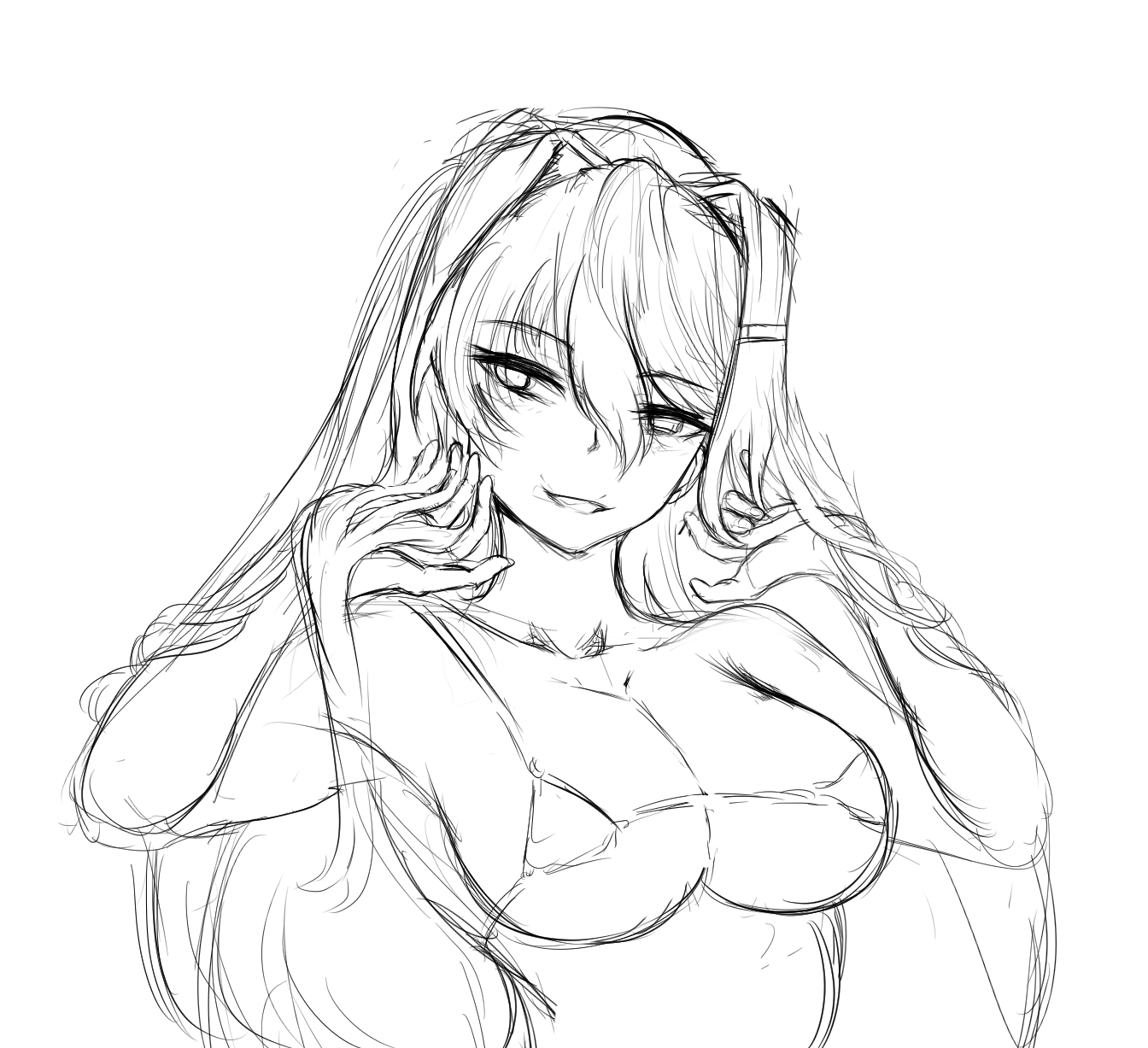 Yuri (Doki Doki Literature Club) Rule 34 Image
