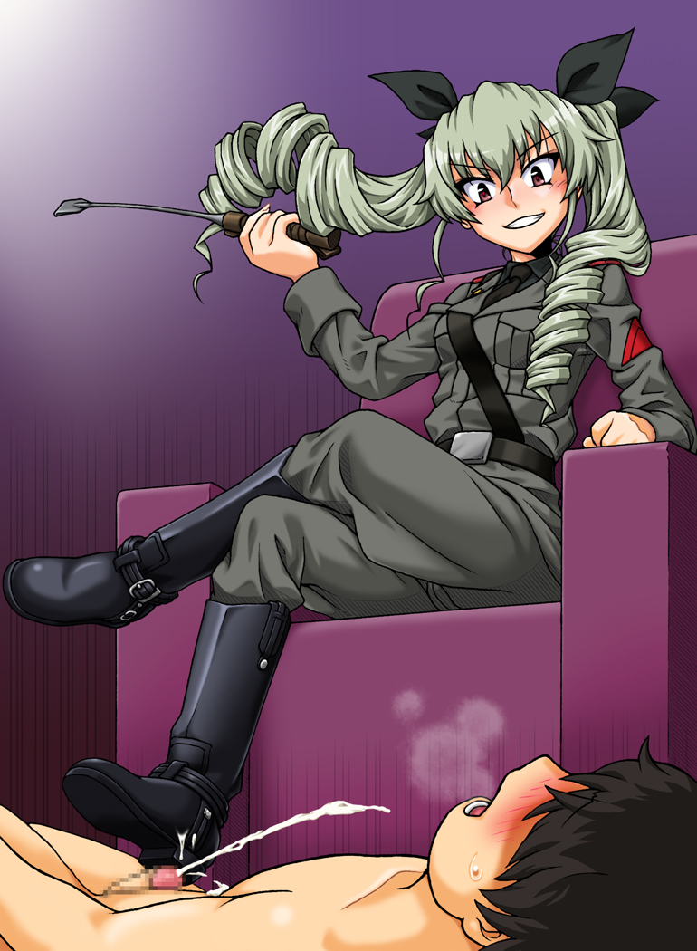Anchovy (Girls Und Panzer) Rule 34 Image