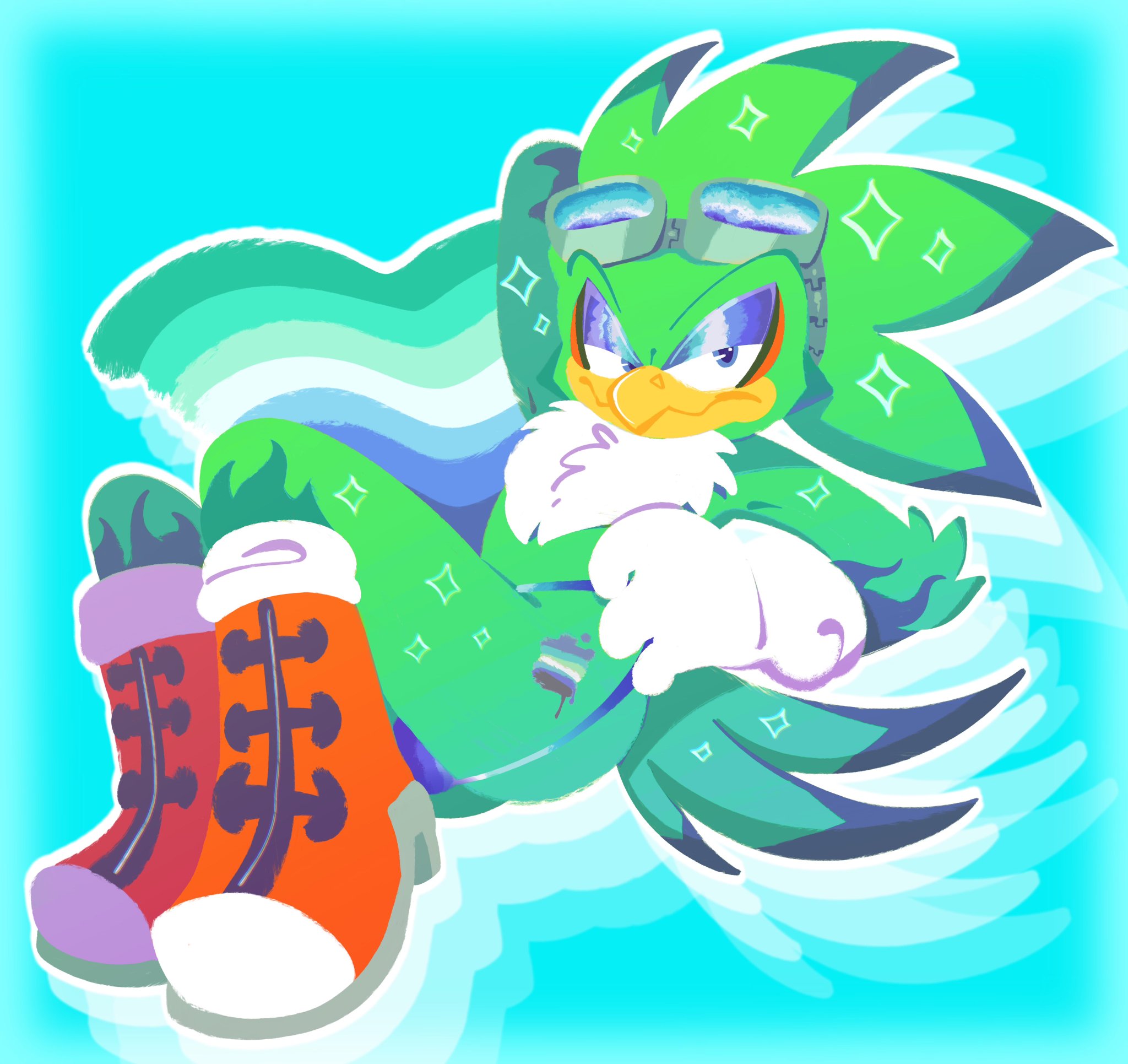Jet The Hawk (Sonic (Series)) Rule 34 Image