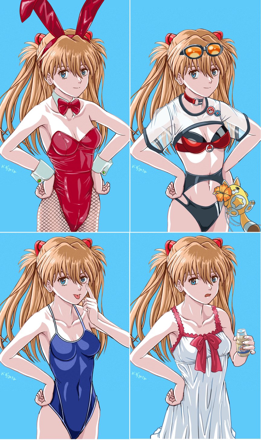 Souryuu Asuka Langley (Neon Genesis Evangelion) Rule 34 Image