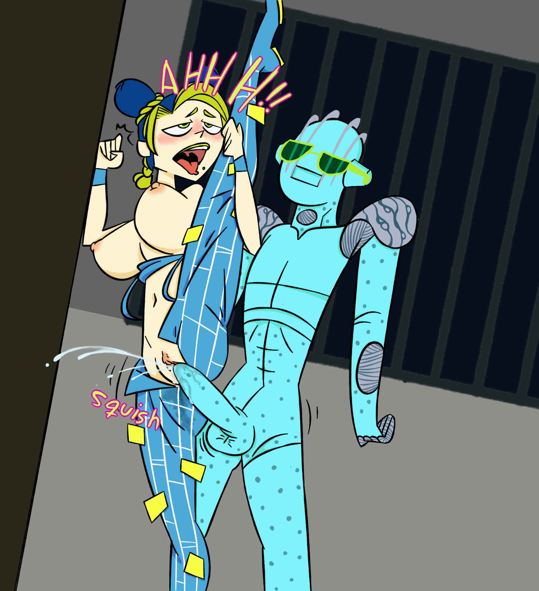 Jolyne Kujo (Jojo'S Bizarre Adventure) Rule 34 Image