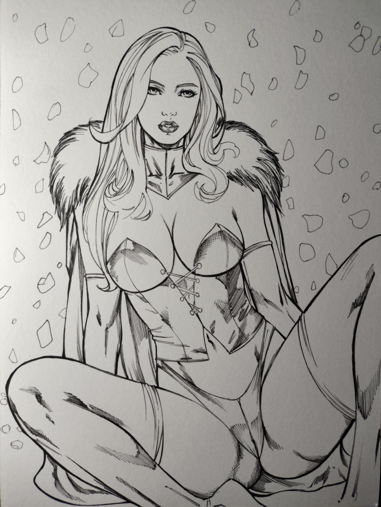 Emma Frost (Hellfire Club) Rule 34 Image