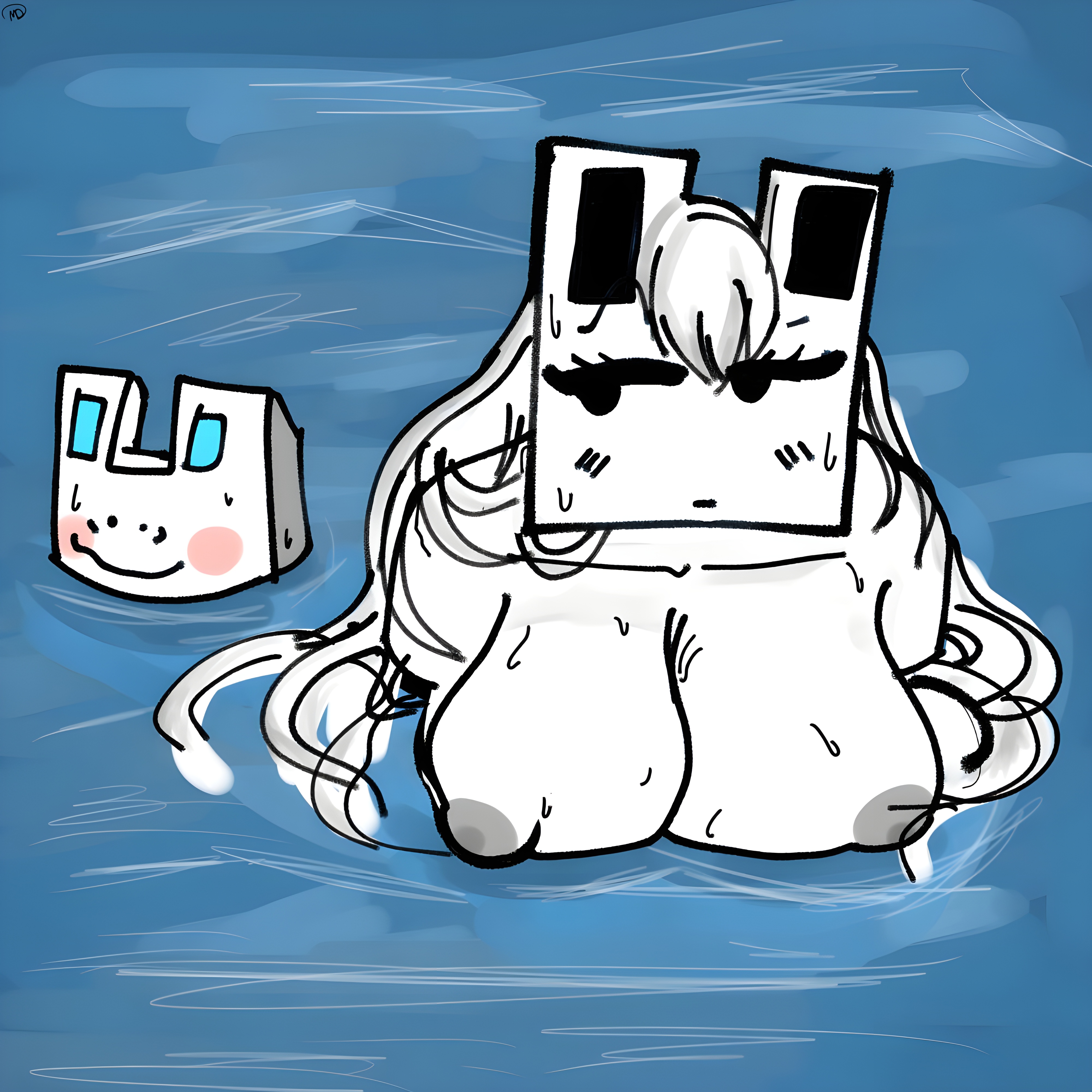Cube 459 (Geometry Dash) Rule 34 Image