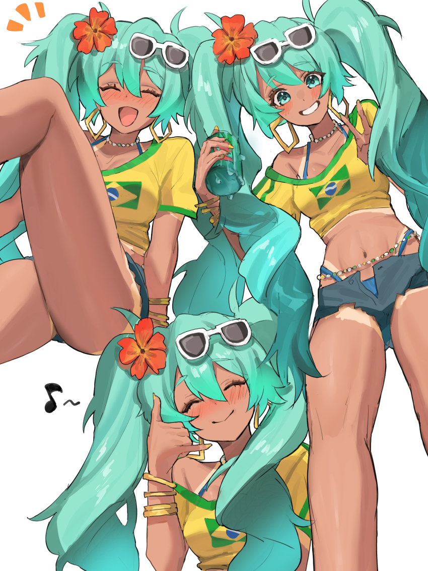 Brazilian Miku (Guarana Antarctica) Rule 34 Image