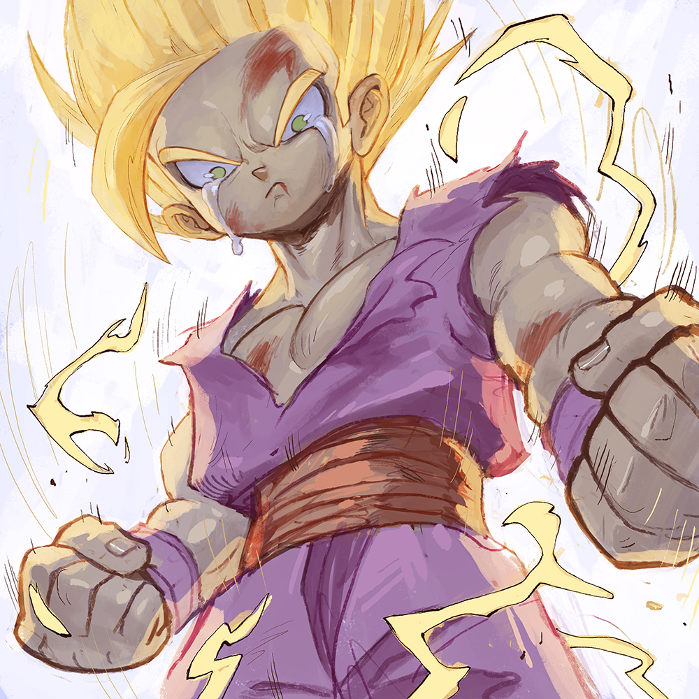 Son Gohan (Dragon Ball) Rule 34 Image