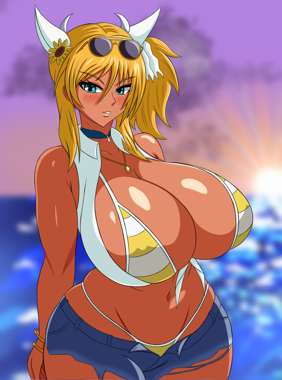 Onizaki Kirara (Action Taimanin) Rule 34 Image
