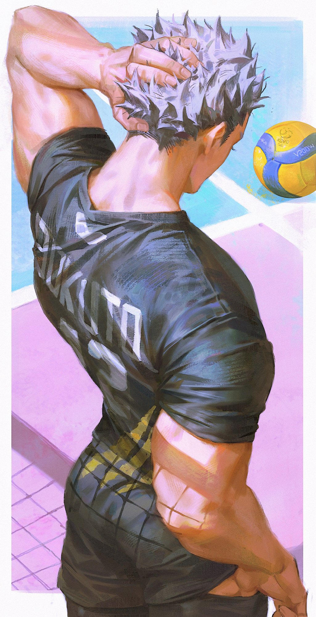 Bokuto Koutarou (Haikyuu!!) Rule 34 Image