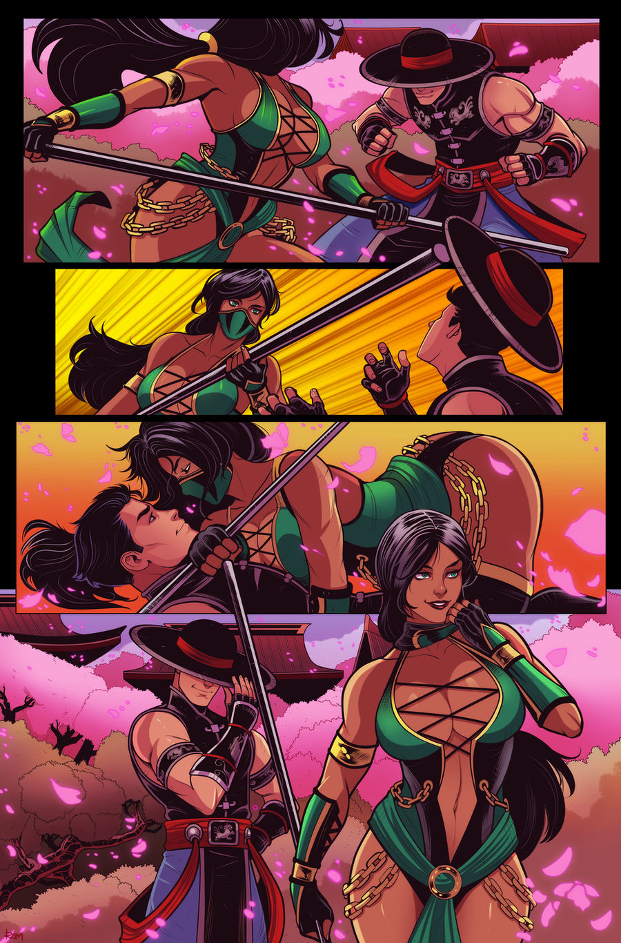 Jade (Mortal Kombat) Rule 34 Image