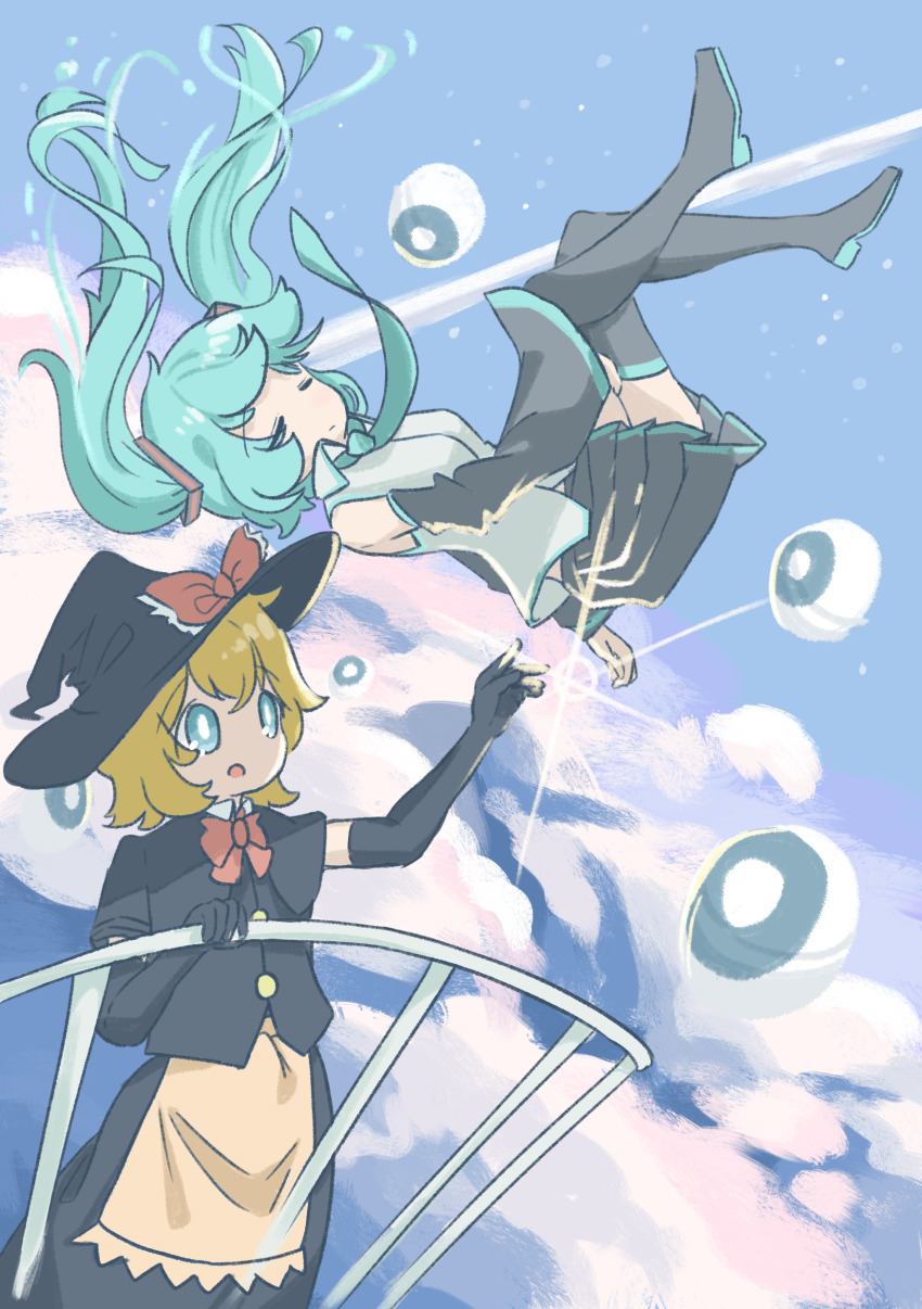 Hatsune Miku (Cookie (Touhou)) Rule 34 Image