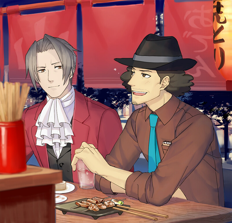 Miles Edgeworth (Ace Attorney) Rule 34 Image