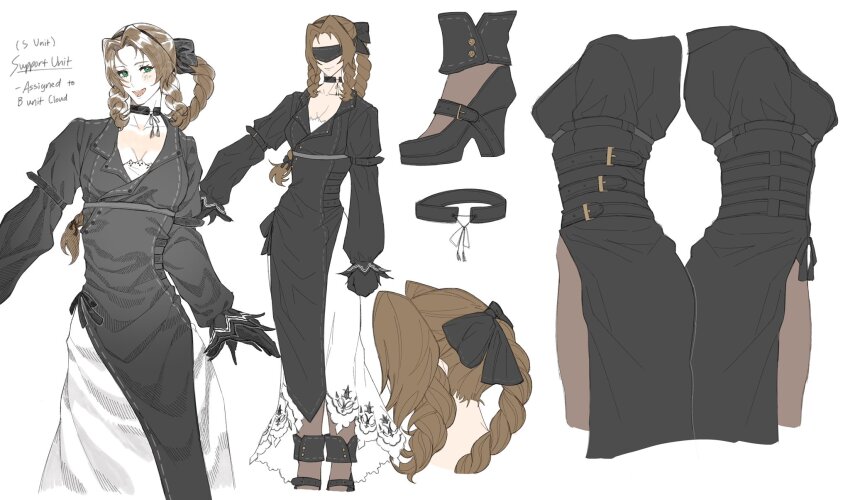Aerith Gainsborough (Final Fantasy) Rule 34 Image