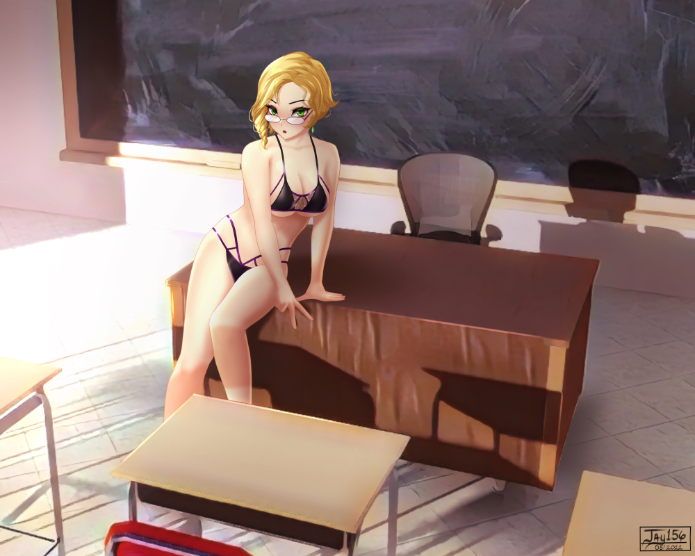 Glynda Goodwitch (Rwby) Rule 34 Image