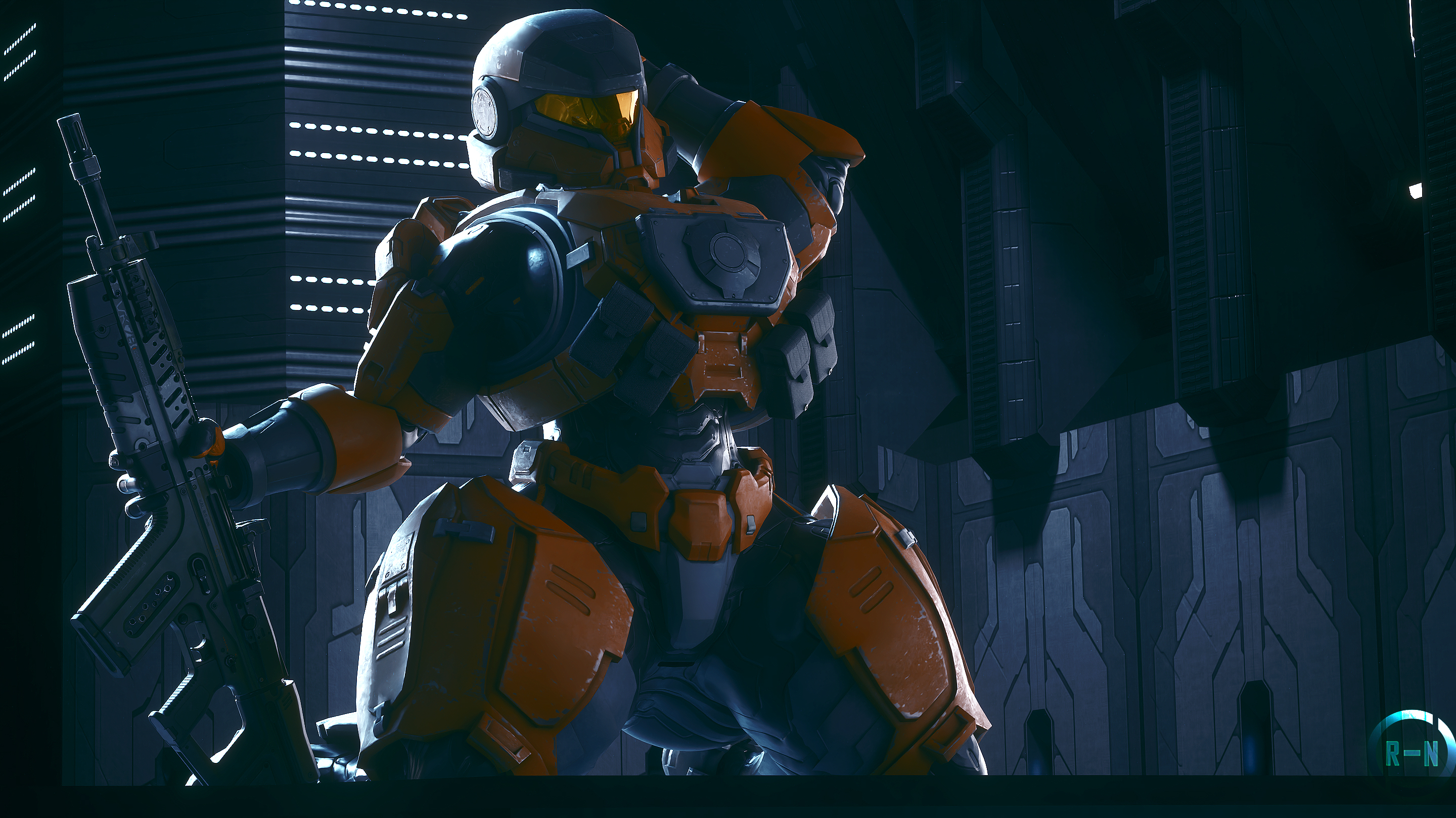 Female Spartan (Halo) Rule 34 Image