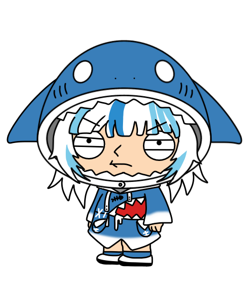 Gawr Gura (Hololive) Rule 34 Image